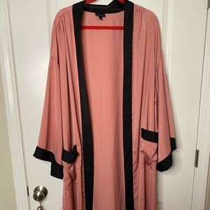 Who What Wear Pink Kimono